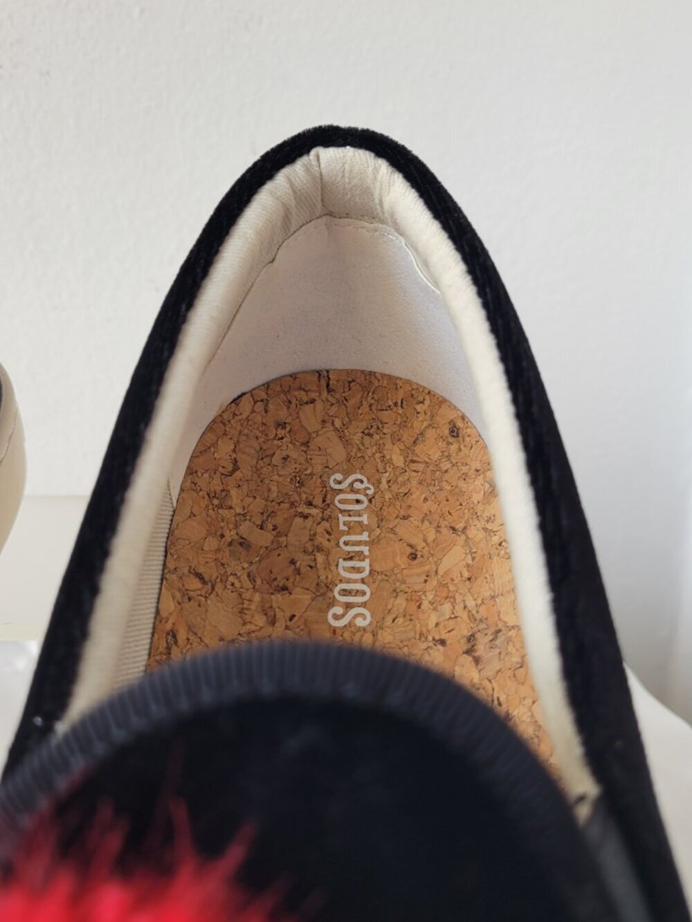 Soludos Velvet Show Pony Sneakers Women’s 9 Black Slip On Embroidered Horse - Picture 11 of 14